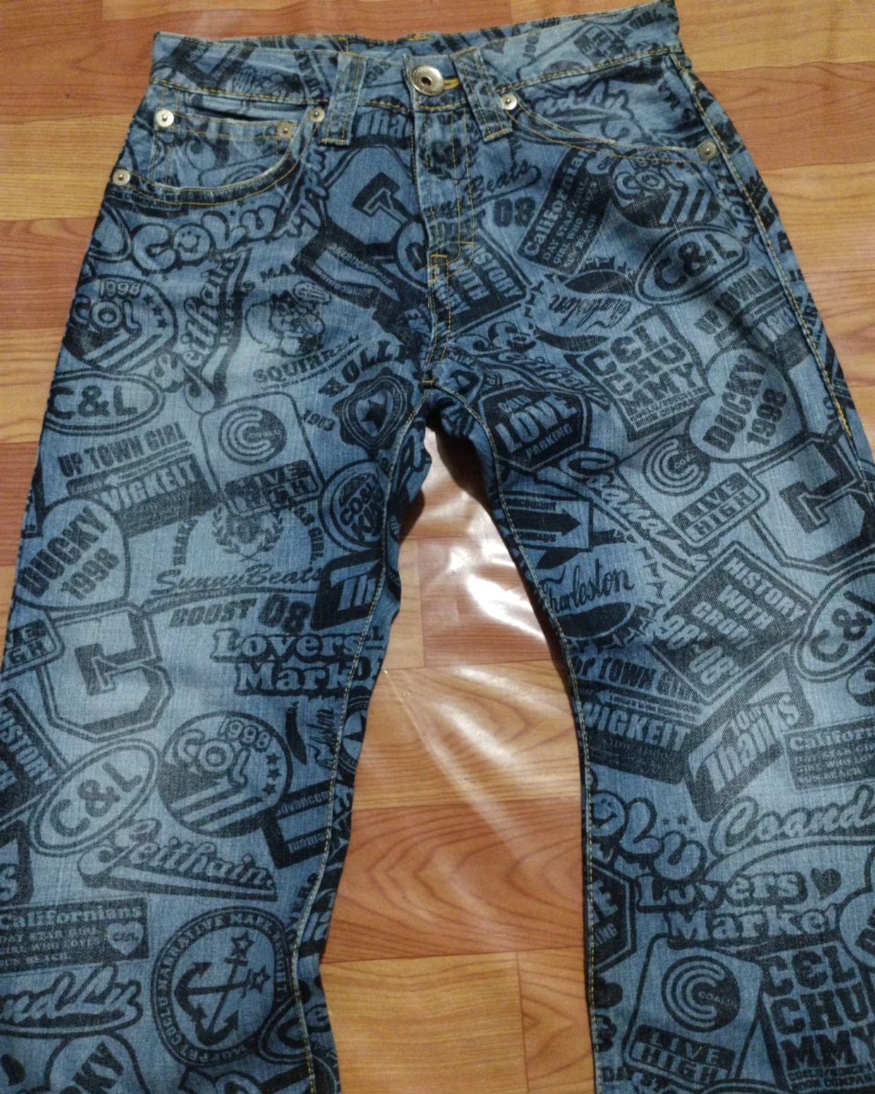 CO&LU Avant Garde Jeans Pria blue, foto 3