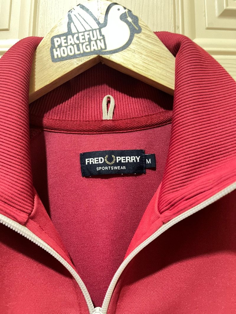 Tracktop Fred Perry tapped red, foto 2