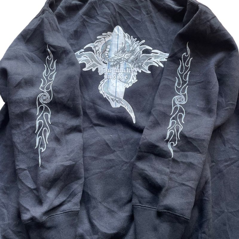 Griss hitter flame tribal dragon y2k, foto 3