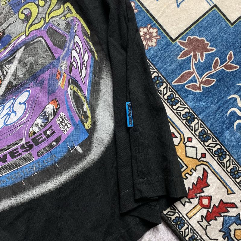 YESEYESEE Racing 22 Tee Black size L, foto 4