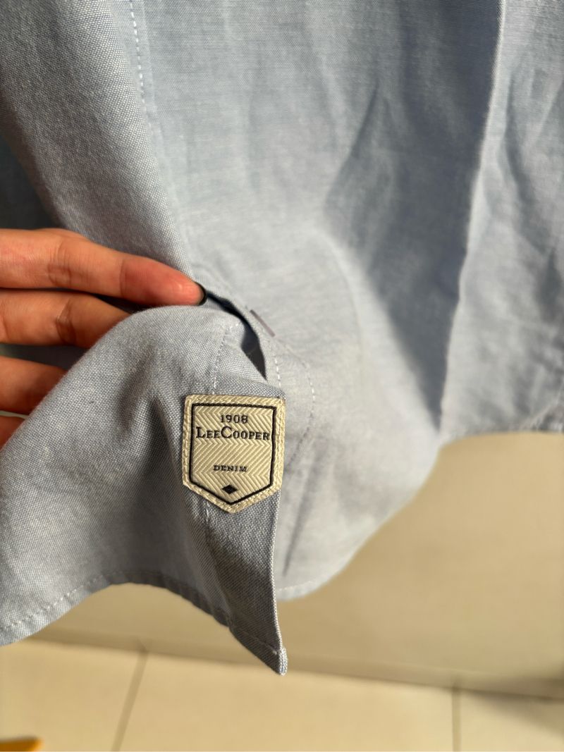 LEE COOPER KEMEJA PENDEK SANGHAI PRIA, foto 5