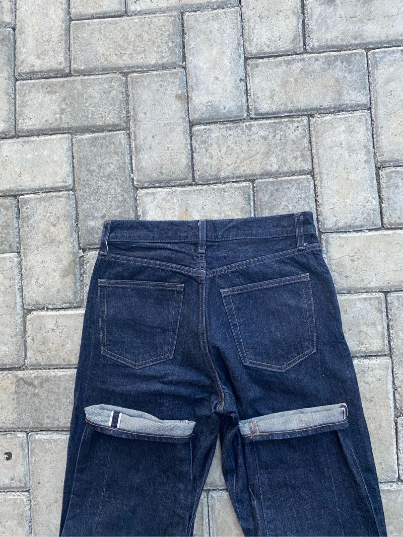 UNIQLO SELVEDG DENIM SLIM STRAIGTH, foto 3