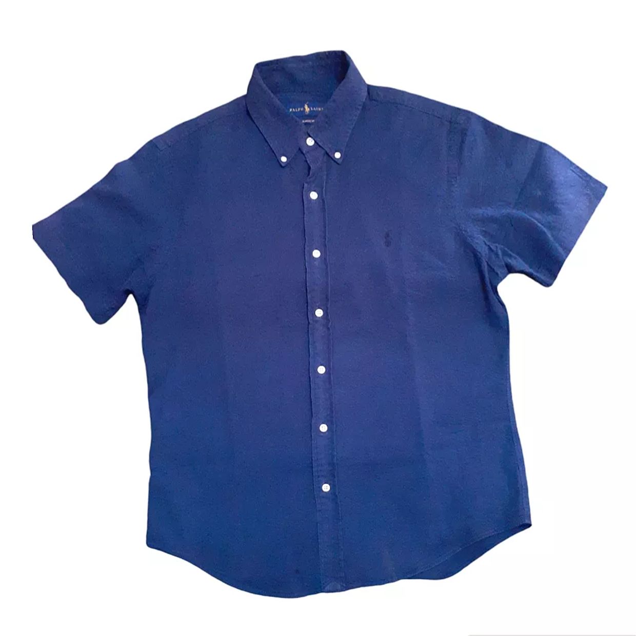 Polo Ralph Lauren Minimalist Casual Formal shirt Pria navy