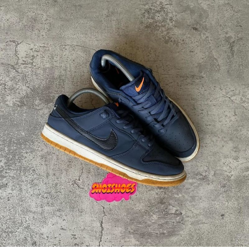 Nike Sb Dunk Black Blue SEPATU NIKE SB DUNK LOW NAVY BLACK GUM