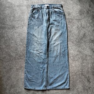 Giordano Streetwear Casual Jeans Pria blue gray
