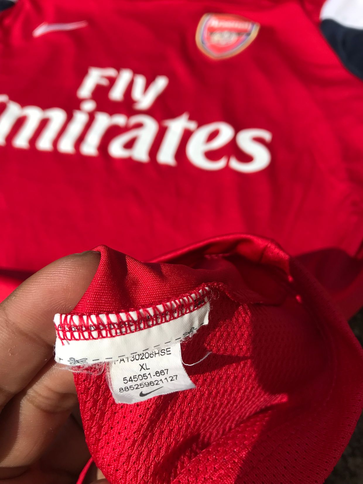 Nike Vintage Y2K Jersey Pria red, foto 4