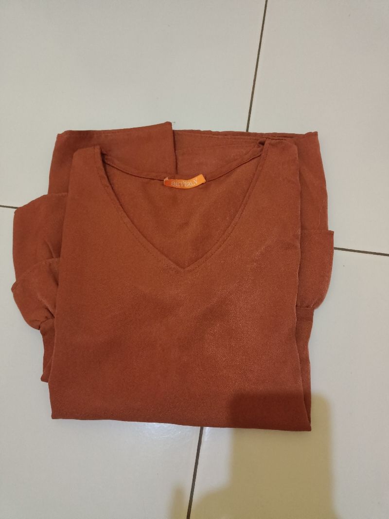 blouse rempel teracotta, foto 2