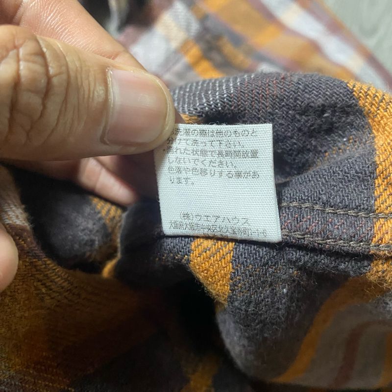 Warehouse co japan heavyweight flannel, foto 4