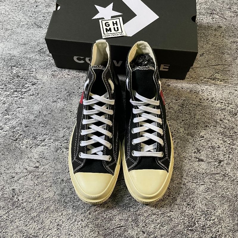 Converse 70s x CDG Black White, foto 5