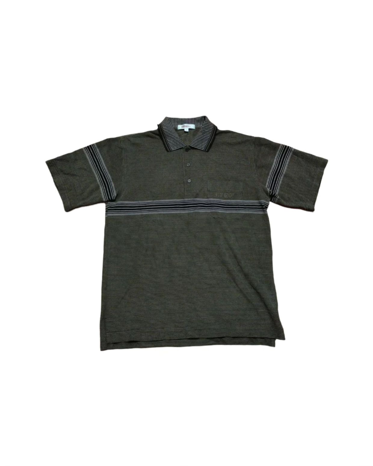 Kenzo Sportswear Polo shirt Pria gray