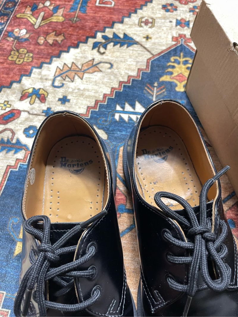 dr. martens 1461 pw black smooth, foto 3