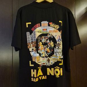 Kaos Art Hanoi Vietnam Tshirt T-Shirt Baju