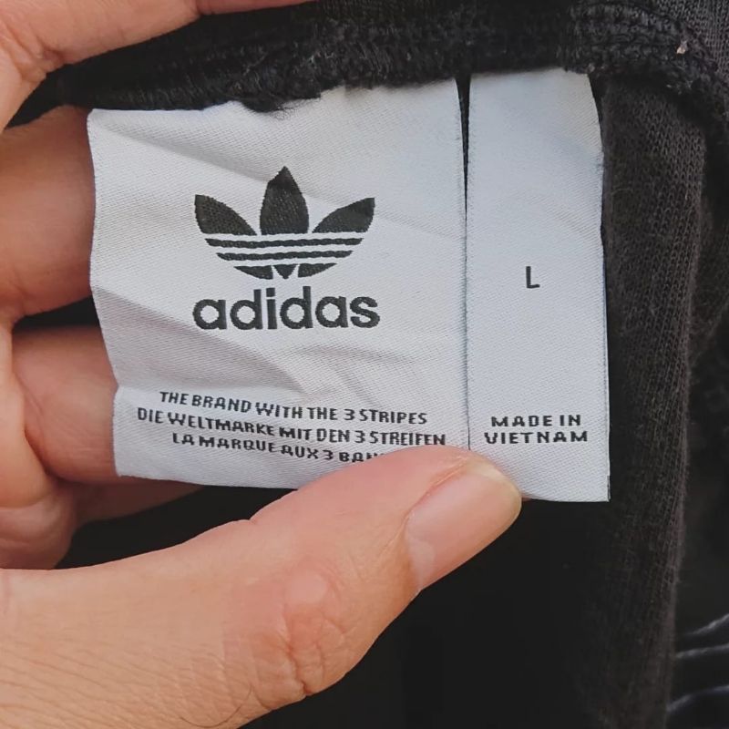 Trackpants adidas sst black white, foto 3