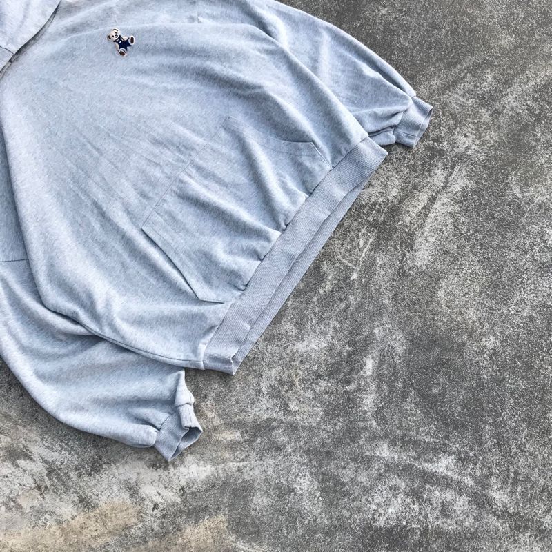 HOODIE I LINE BOXY GREY, foto 5