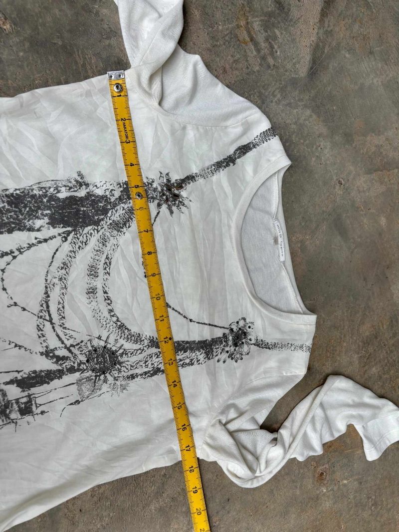 Longsleeve y2k punk gothic Prelove thrift, foto 4