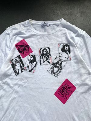 Hysteric Glamour Vintage Y2K T-shirt Pria white