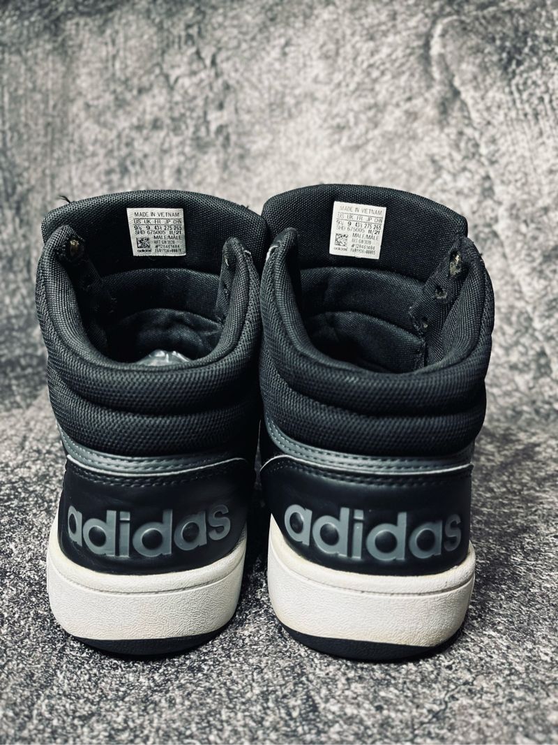 Adidas Hoops mid black white original, foto 5