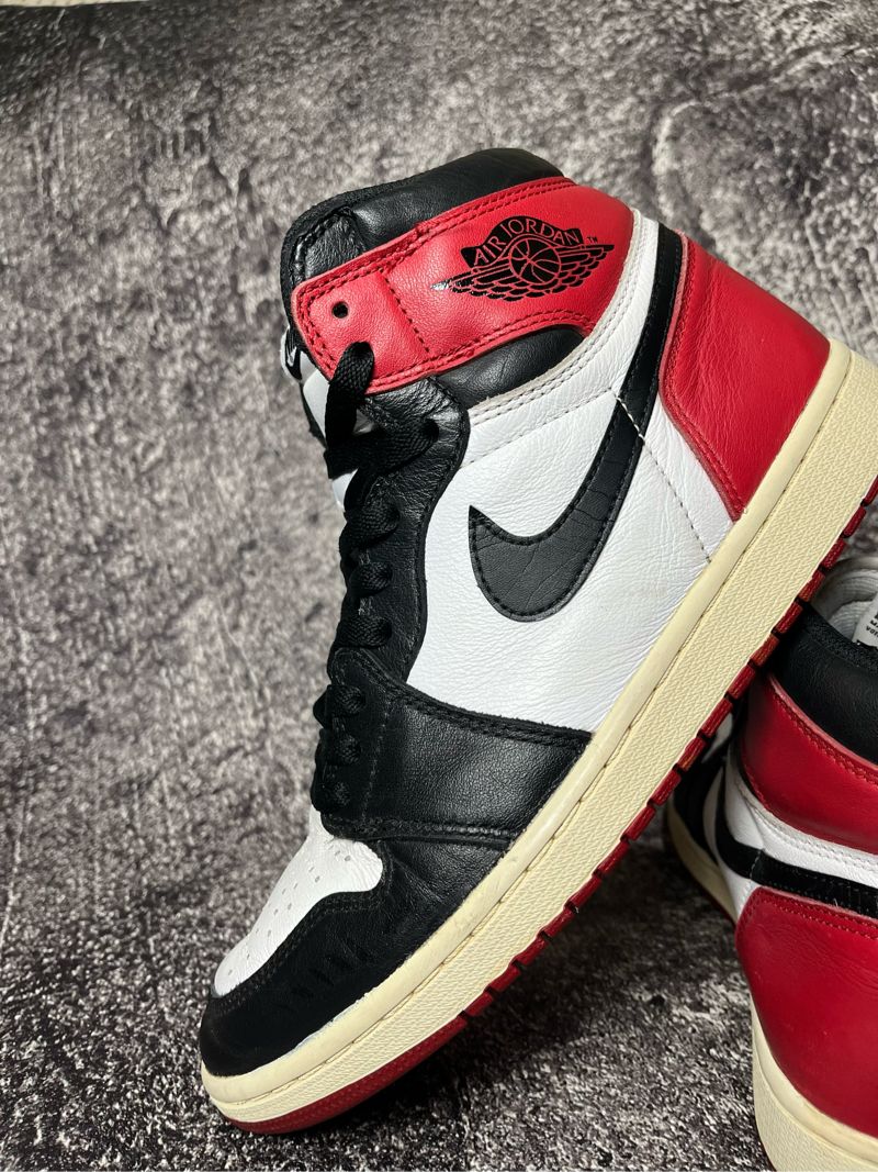 Nike air jordan high 1 black toe, foto 4