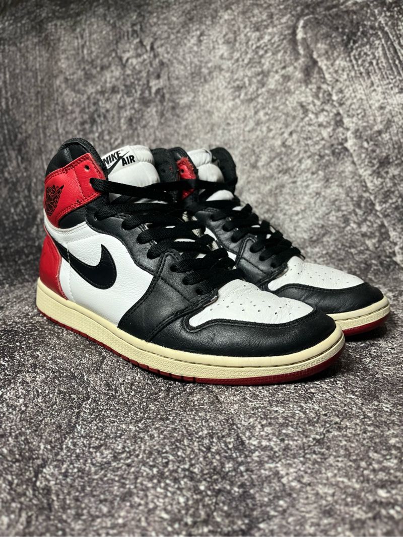 Nike air jordan high 1 black toe, foto 2