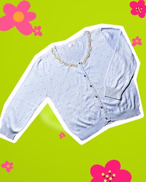 Cardigan Baby Blue