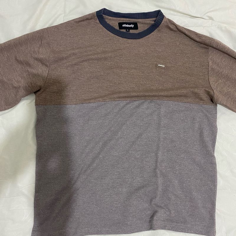 OFNINETY Salmon Colorblock T-shirt, foto 5