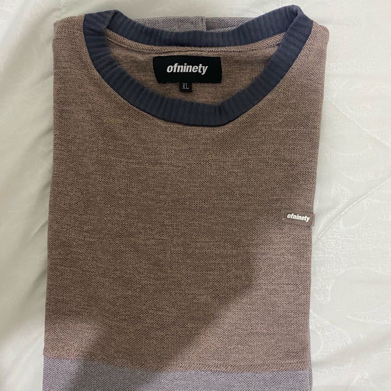 OFNINETY Salmon Colorblock T-shirt, foto 2