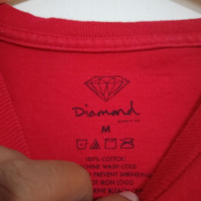 Kaos Diamond Supply Arabic Font, foto 3
