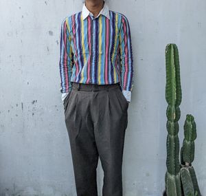 KEMEJA STRIPE RL RAINBOW