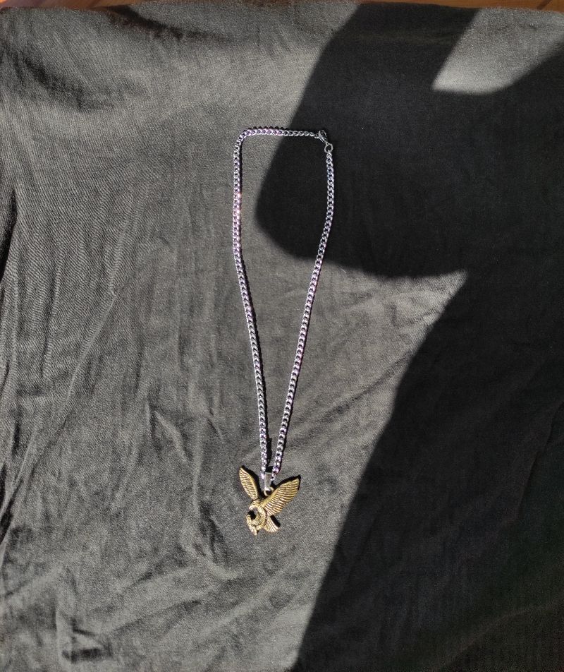 kalung liontin burung elang, foto 2