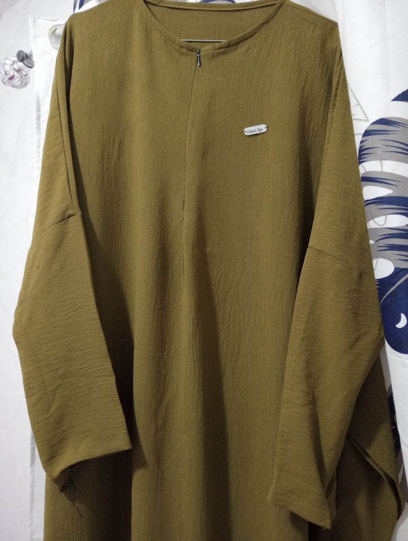 Gamis warna army, foto 4