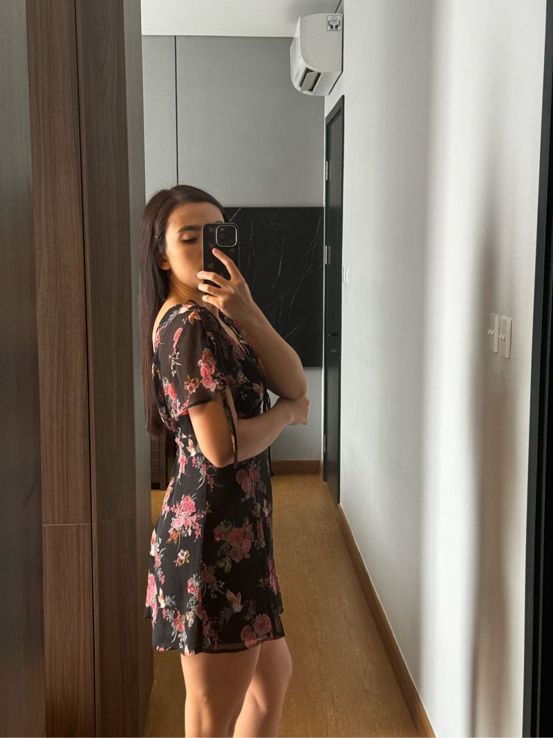 Flower Black Dress, foto 2