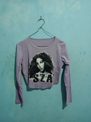 crop top sza press body premi