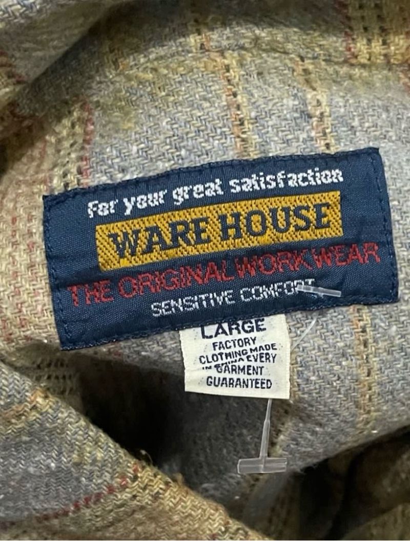 Warehouse Heavyweight Flanel Kemeja, foto 5