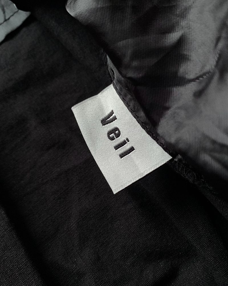 Tracktop Double Zip Jacket Veil Black Boxy Fit, foto 8