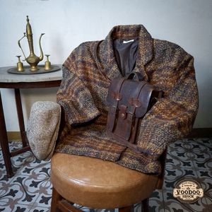 VOODOO - 381 - Vintage Heavyweight Tweed Tartan Plaid Patter