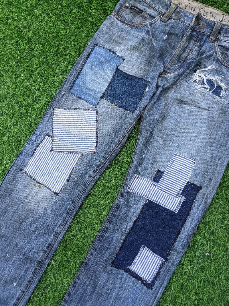 CELANA DENIM CALVIN KLEIN REWORK, foto 7