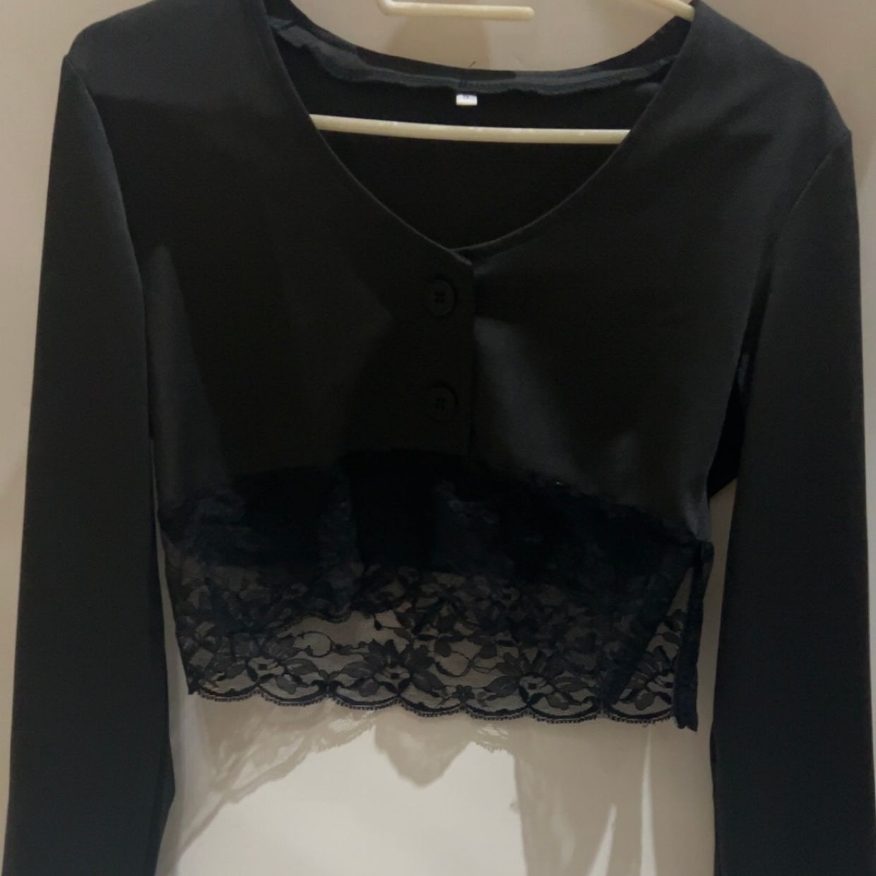 Goth Blouse Wanita black