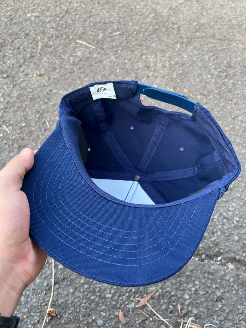 Vintage Hat Pria navy, foto 2