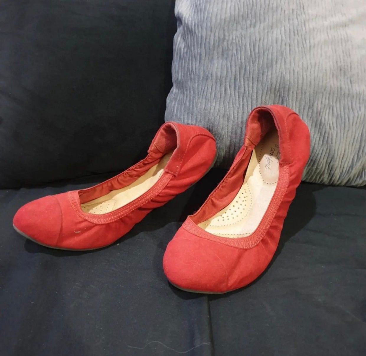 Casual Flat Wanita red, foto 2