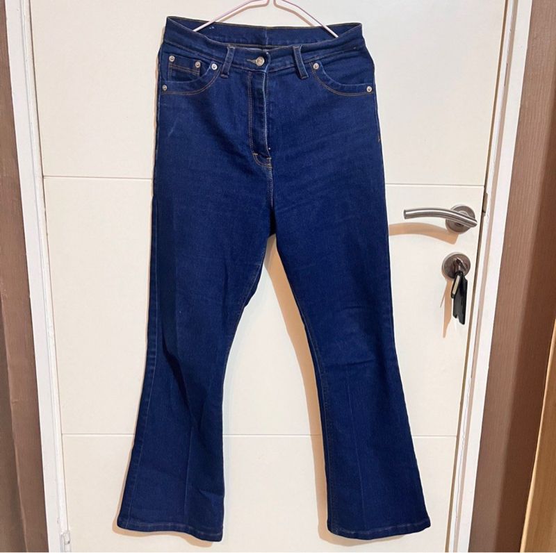 Flared Jeans Daile Dark Blue Size 30, foto 3