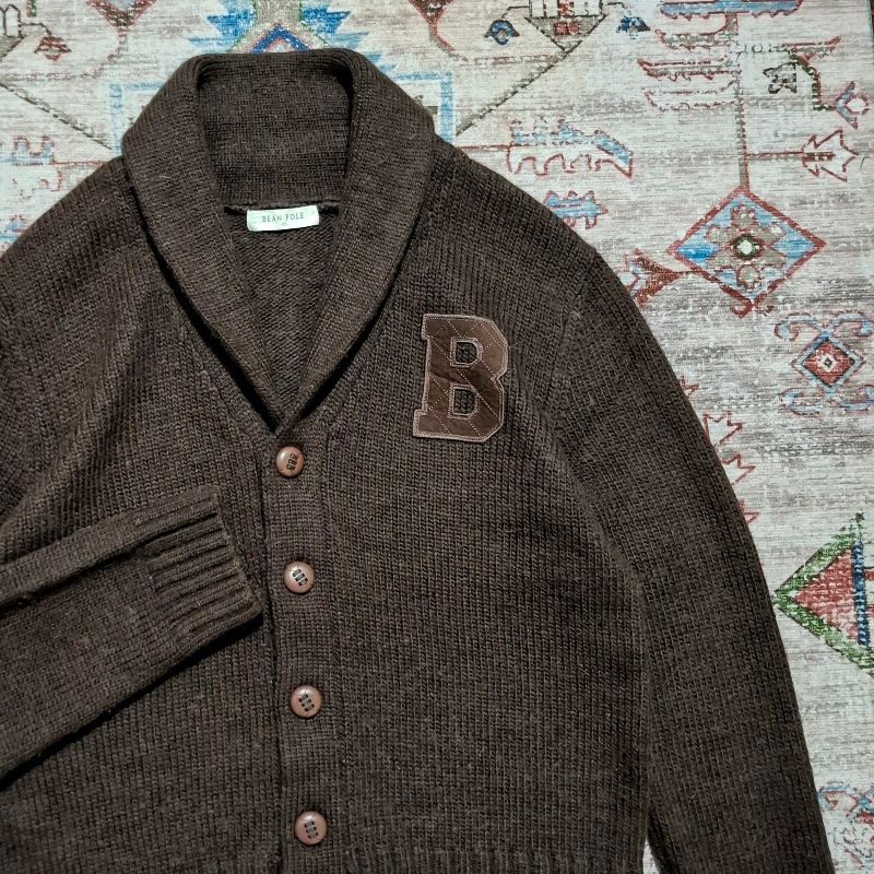 Beanpole Casual Cardigan Pria brown, foto 3