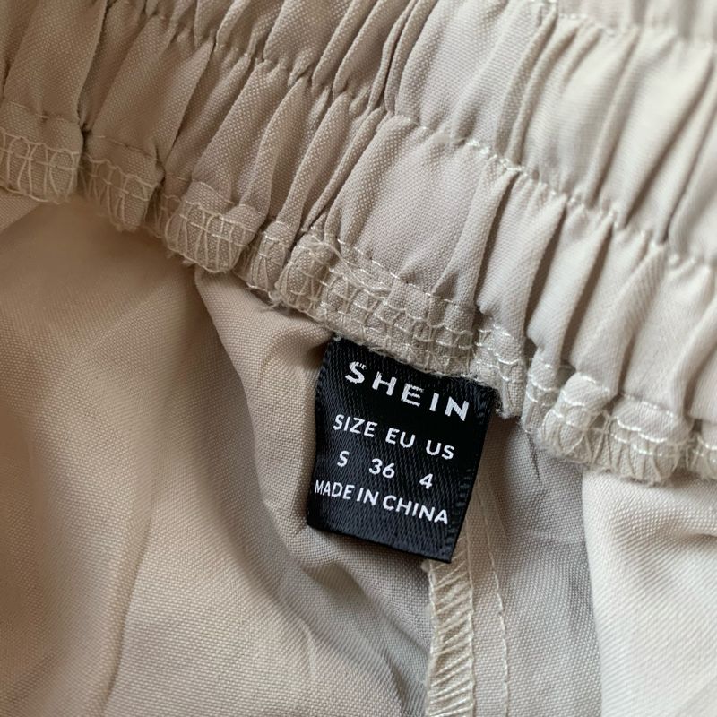 Shein korea parachute cargo baloon pants, foto 4