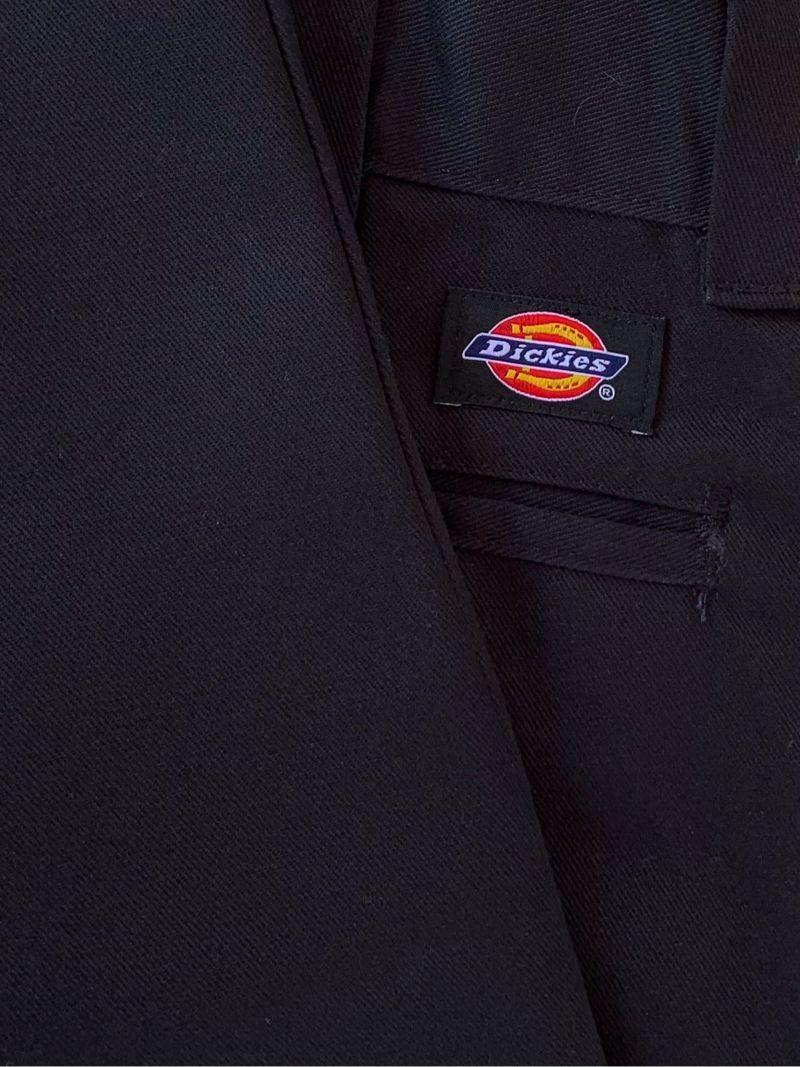 DICKIES - 873 SLIM STRAIGHT WORK PANTS BLACK SIZE 30, foto 7