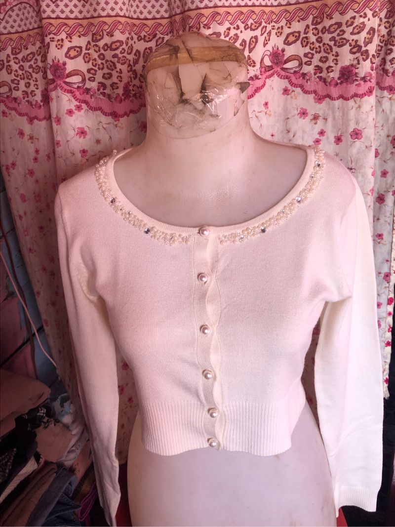Atasan putih import, foto 8