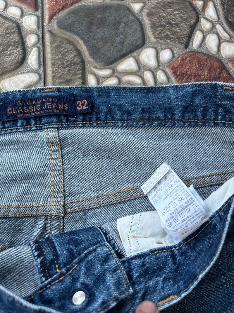 GIORDANO Blue wash jeans, foto 5