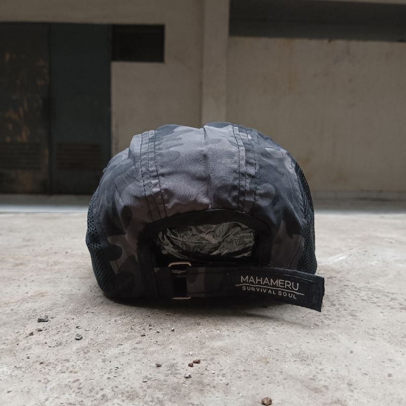 Topi 5 Panel Mahameru Distro Original Gunung Gorpcore, foto 5