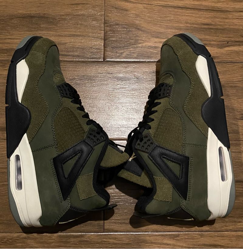 Air Jordan 4 Retro SE Craft Medium Olive, foto 2