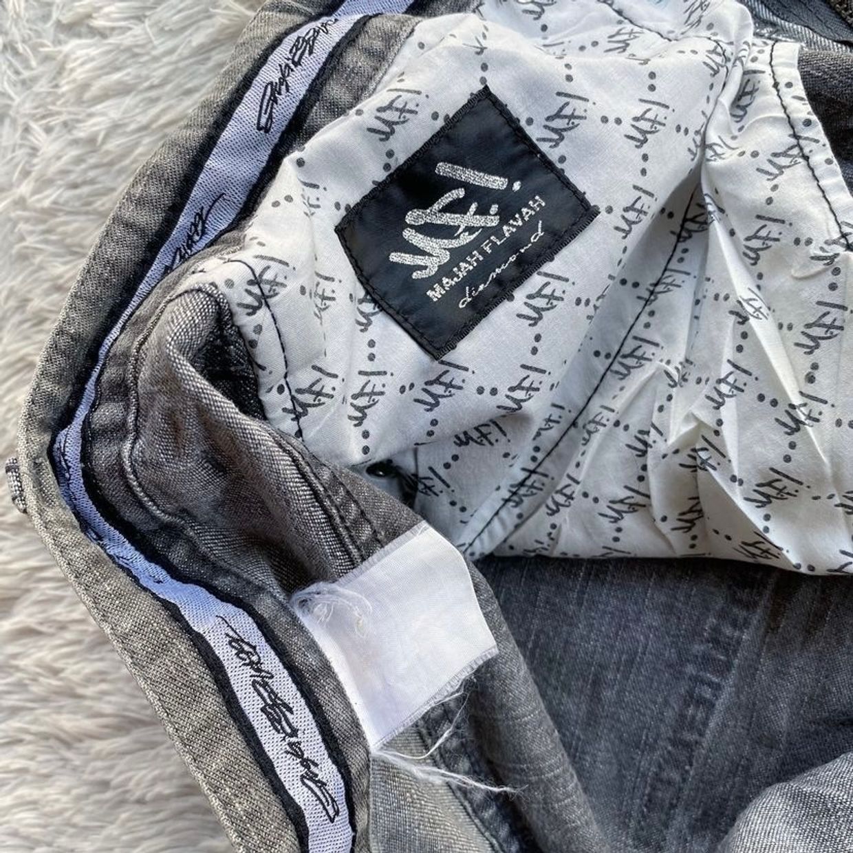Grunge Coquette Jeans Pria gray, foto 5
