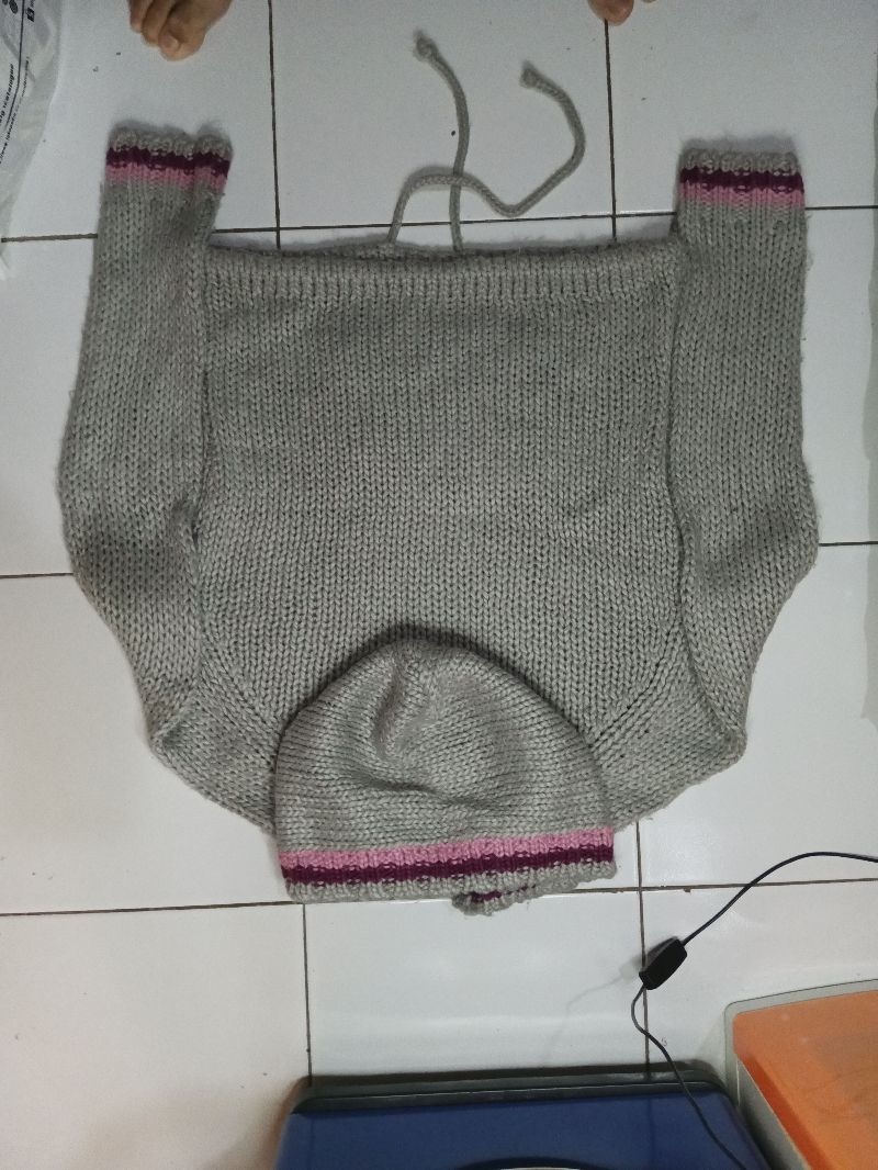 Hoodie Rajut Wol, foto 7