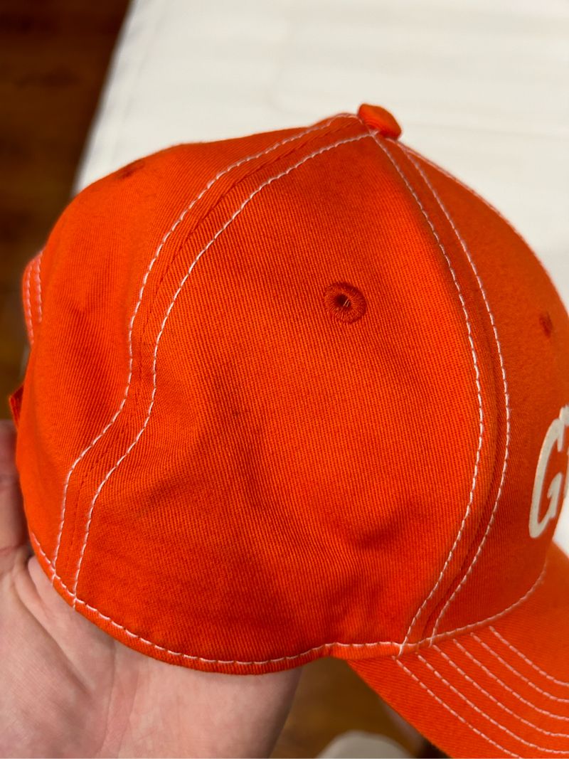 Heron Preston Orange “Ghost” Baseball Cap, foto 7
